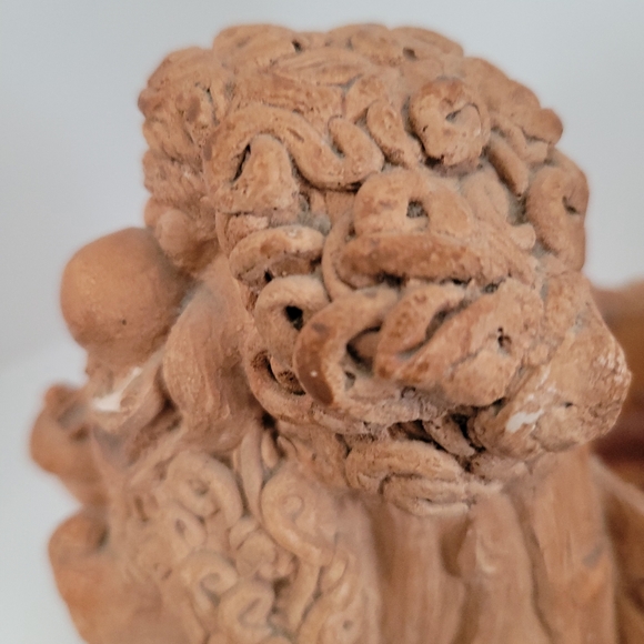 Vintage 1973 GLOGS Wizard Clay Figurine By One Potato Two Potato USA Planter - Picture 4 of 5